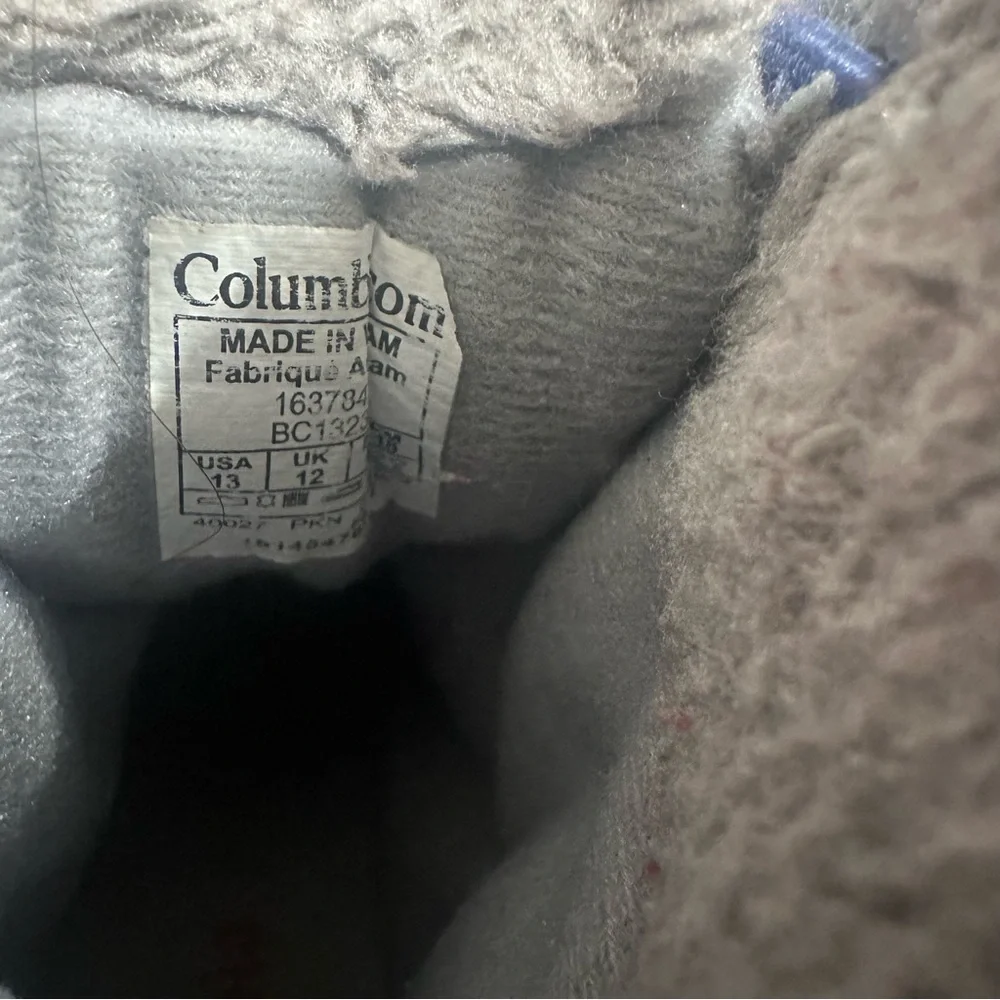 Columbia Kids Gray & Black Winter Boots
